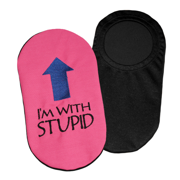 Embroidered Ostomy Pouch Cover