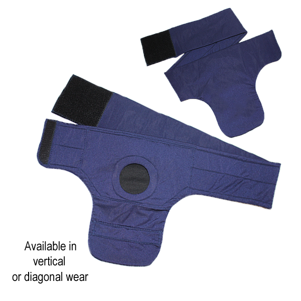 Simplicity Ostomy Sport Support Belt | Back View | Ostomy Bag Holder