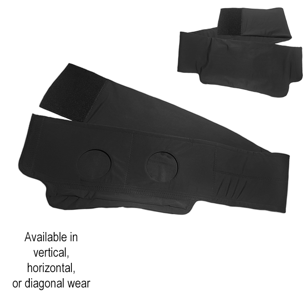 SwimWear Double Ostomy Support Belt