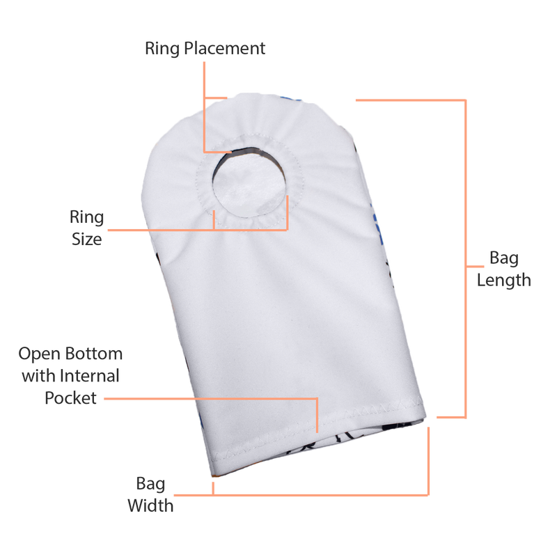 Shower Cover Features | Ostomy Bag Holder